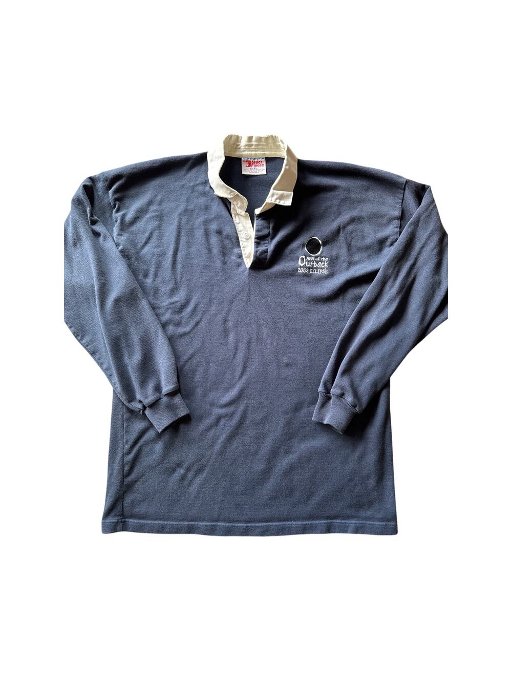 Vintage 2002 Outback Eclipse Jaxen Sports Wear by Silver Fleece XL Navy Rugby